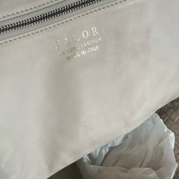 Falor cream large snap closer leather purse - Picture 3 of 7